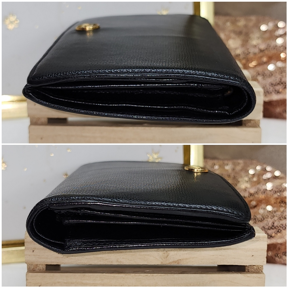 Authentic Chanel Bifold Caviar Calfskin Leather Wallet with Dust Bag - Picture 8 of 17